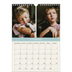 Calendário fotográfico A4 — Capítulos pastel [Fevereiro]