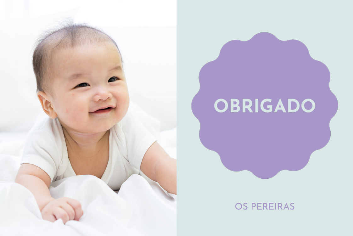 Cartões de agradecimento — Ondas de sonho