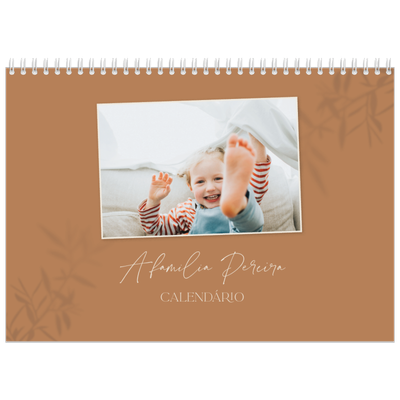 Calendário A4 duplo — Com os pés no chão [capa]