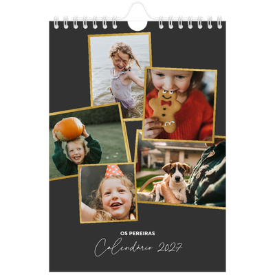 Calendário A5 — Tantas recordações [capa]