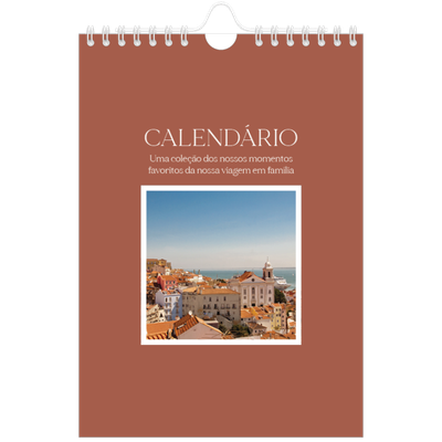 Calendário A5 — Cores clássicas [capa]