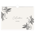 Calendário A4 horizontal — Tinta e hera [capa]