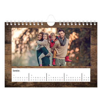 Calendário de Fotografias A5 Paisagem — Madeira