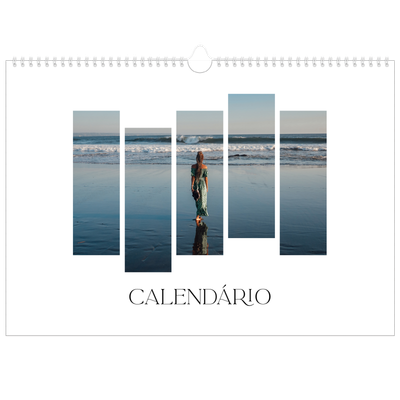 Calendário A3 Horizontal — Mosaicos de viagem [capa]