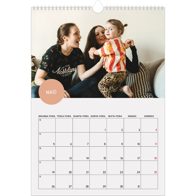 Calendário A3 — Autocolante de fotografia [capa]