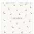 Calendário quadrado — Felicidade de cereja [capa]