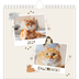 Calendário quadrado — Gatinho brincalhão [capa]