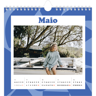 Calendário quadrado — Jogar com o padrão [capa]