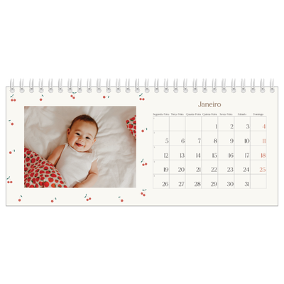 Calendários de mesa — Felicidade de cereja [Janeiro]