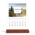 Calendário de mesa com suporte em madeira - vertical  — A história completa [Fevereiro]