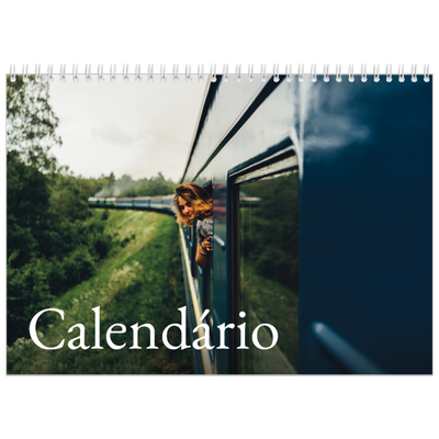 Calendário A4 duplo — Serifa simples [capa]