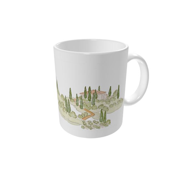 Canecas personalizadas — Destino em aguarela