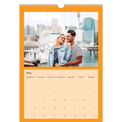 Calendário A3 — Colorir o meu mundo [capa]