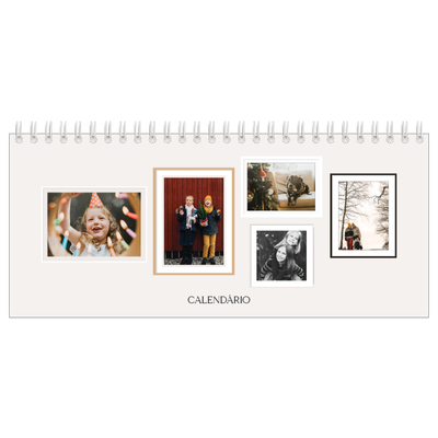 Calendários de mesa — Galeria de fotografias de parede [capa]