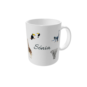Canecas personalizadas — Animais em aguarela