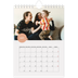 Calendário A5 — Autocolante de fotografia [capa]