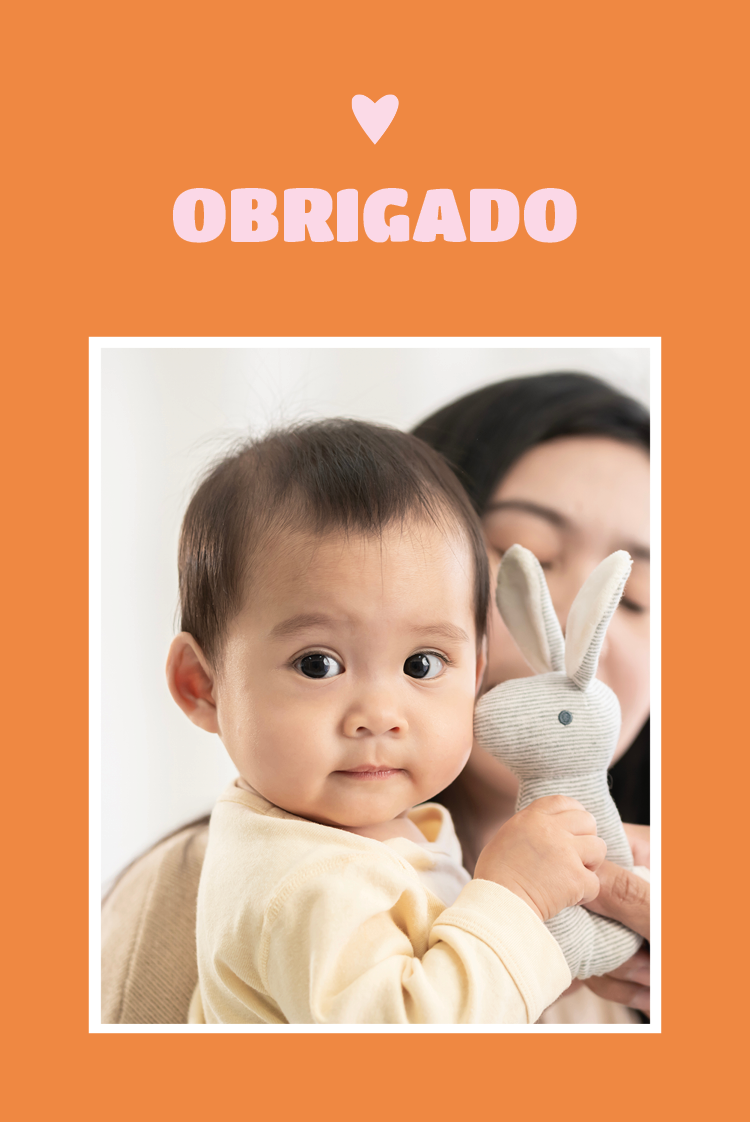 Cartões de agradecimento — Sorvete de Toranja