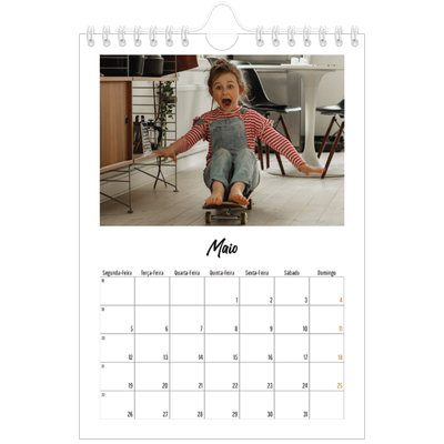 Calendário A5 — Isto sou eu [capa]