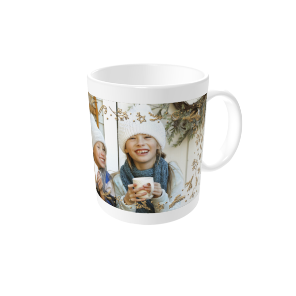 Canecas personalizadas — Preto & dourado