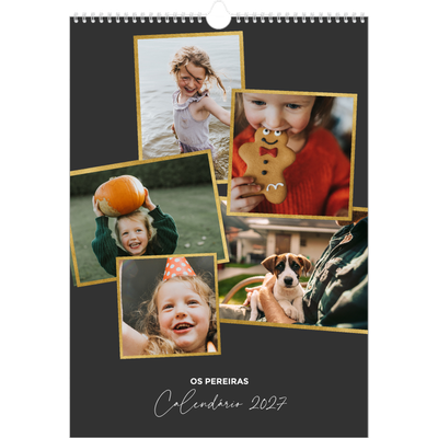 Calendário A3 — Tantas recordações [capa]