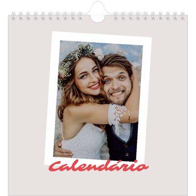 Calendário quadrado — Assinado a carmim [capa]