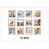 Calendário A3 Horizontal — Momentos de álbum de recortes [capa]