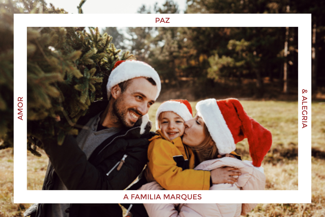 Cartões — Mensagem numa moldura