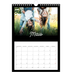 Calendário fotográfico A4 — Preto mínimo [capa]