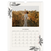 Calendário A3 — Tinta e hera [Fevereiro]