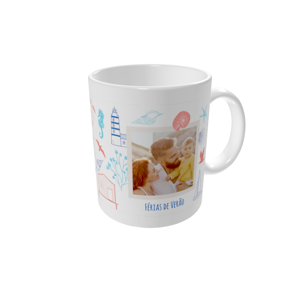 Canecas personalizadas — Praia colorida