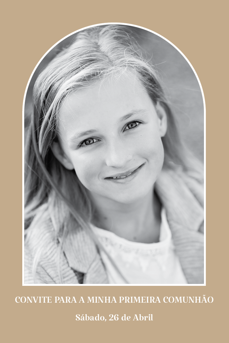 Convites — Arco dourado