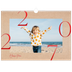 Calendário A3 Horizontal — Toques de vermelho [capa]