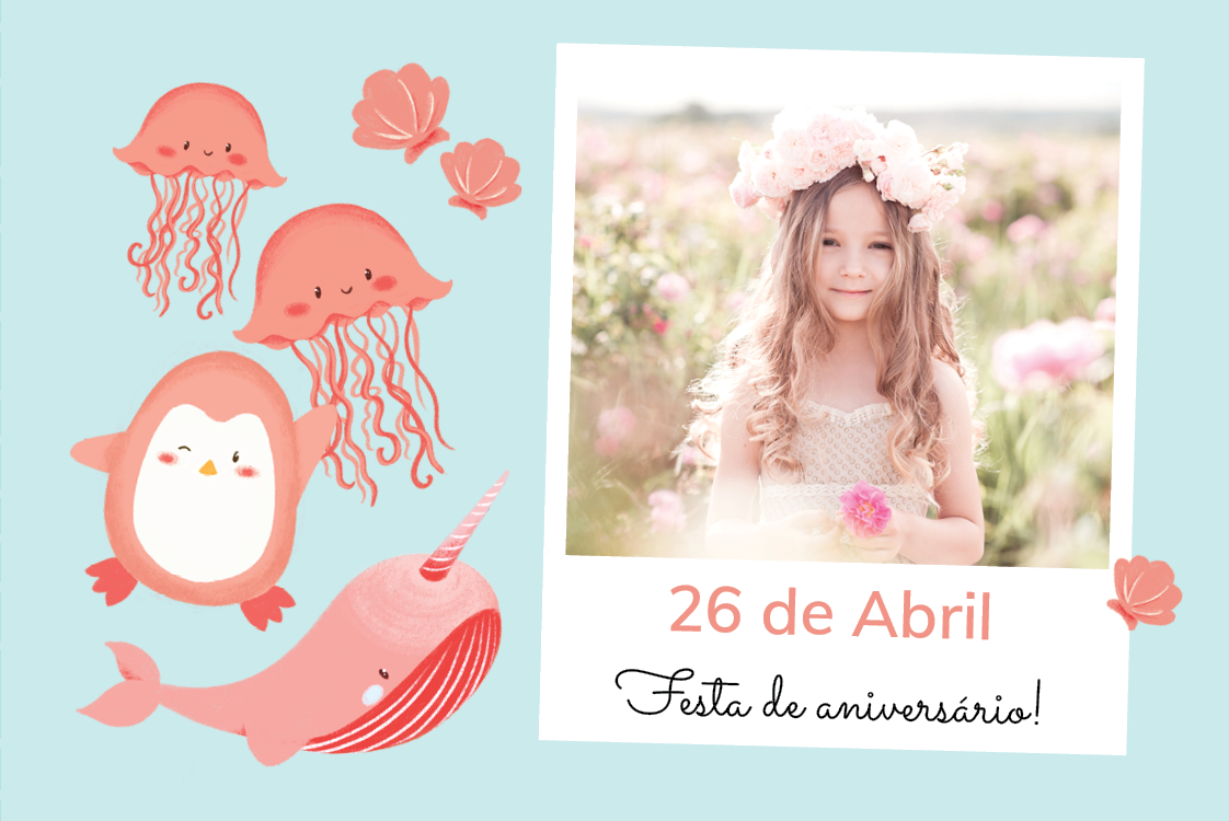 Convites — Criaturas marinhas