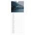 Calendário fino  — Escapadinha infinita [Abril]