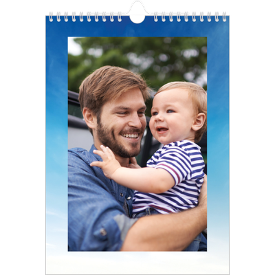 Calendário fotográfico A4 — Paisagem de nuvens [capa]