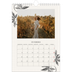 Calendário fotográfico A4 — Tinta e hera [Fevereiro]