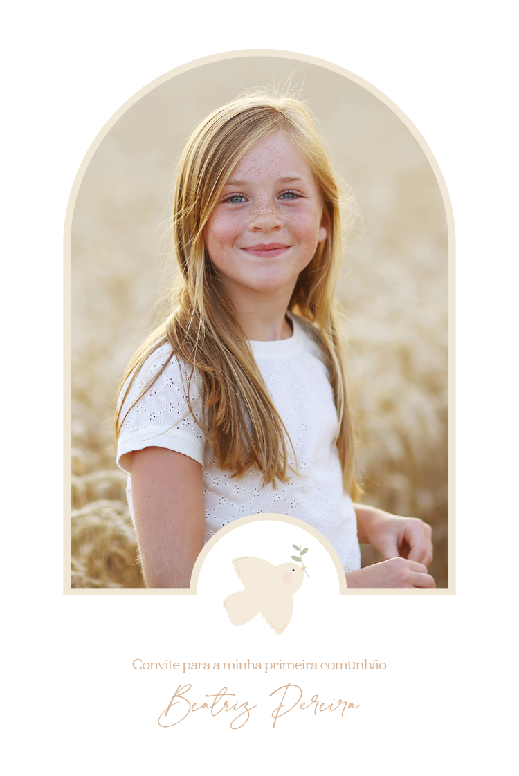 Convites — Pomba voadora