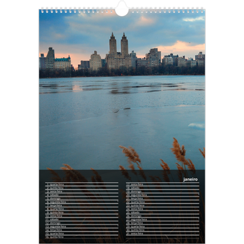 Calendário fotográfico A3 — Complementos