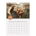 Calendário A5 — Autocolante de fotografia [Janeiro]