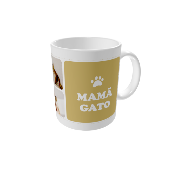 Canecas personalizadas — Mamã gato - cor