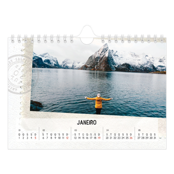 Calendário de Fotografias A5 Paisagem — Parts unknown