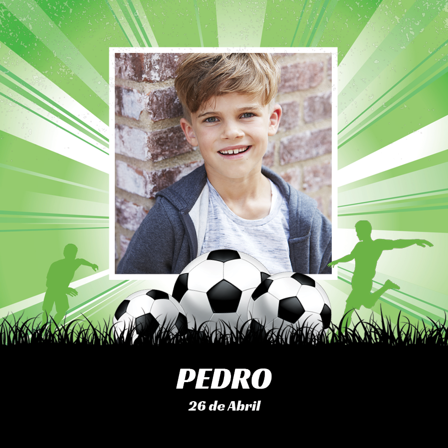 Convites — Estrela do futebol