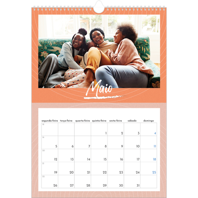 Calendário A3 — Cor e padrão [capa]