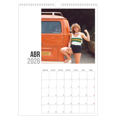 Calendário A3 — Texto abreviado [Abril]