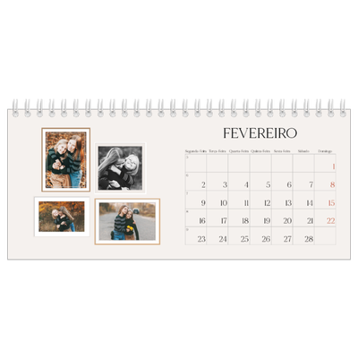 Calendários de mesa — Galeria de fotografias de parede [Fevereiro]