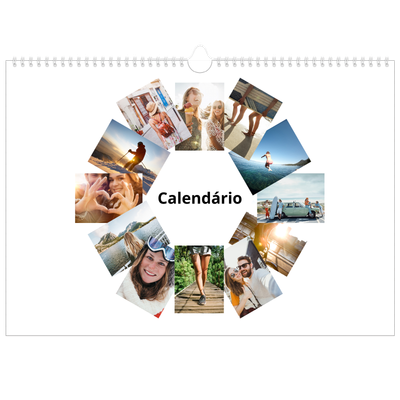Calendário A3 Horizontal — Moldura [capa]