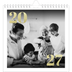 Calendário quadrado — Números grandes com purpurinas [capa]