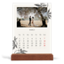 Calendário de mesa com suporte em madeira - vertical  — Tinta e hera [Março]