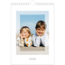 Calendário fotográfico A4 — Moldura transparente [capa]
