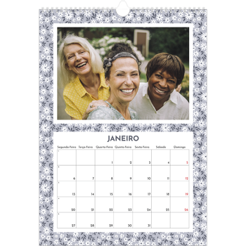 Calendário fotográfico A3 — Florescer